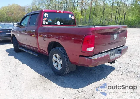 2018 Ram 1500 Express 4X4 6'4 Box из США, поврежденный, VIN 1C6RR7FG3JS327922